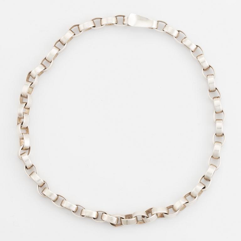 Högbergs eftertr. Anette/Marie, silver necklace.