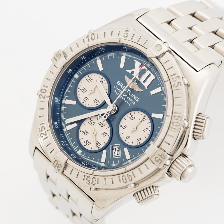 Breitling, Chronoracer Rattrapante, chronograph, wristwatch, 39 mm.