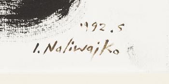 Jan Naliwajko, gouache, signerad och daterad 1992.