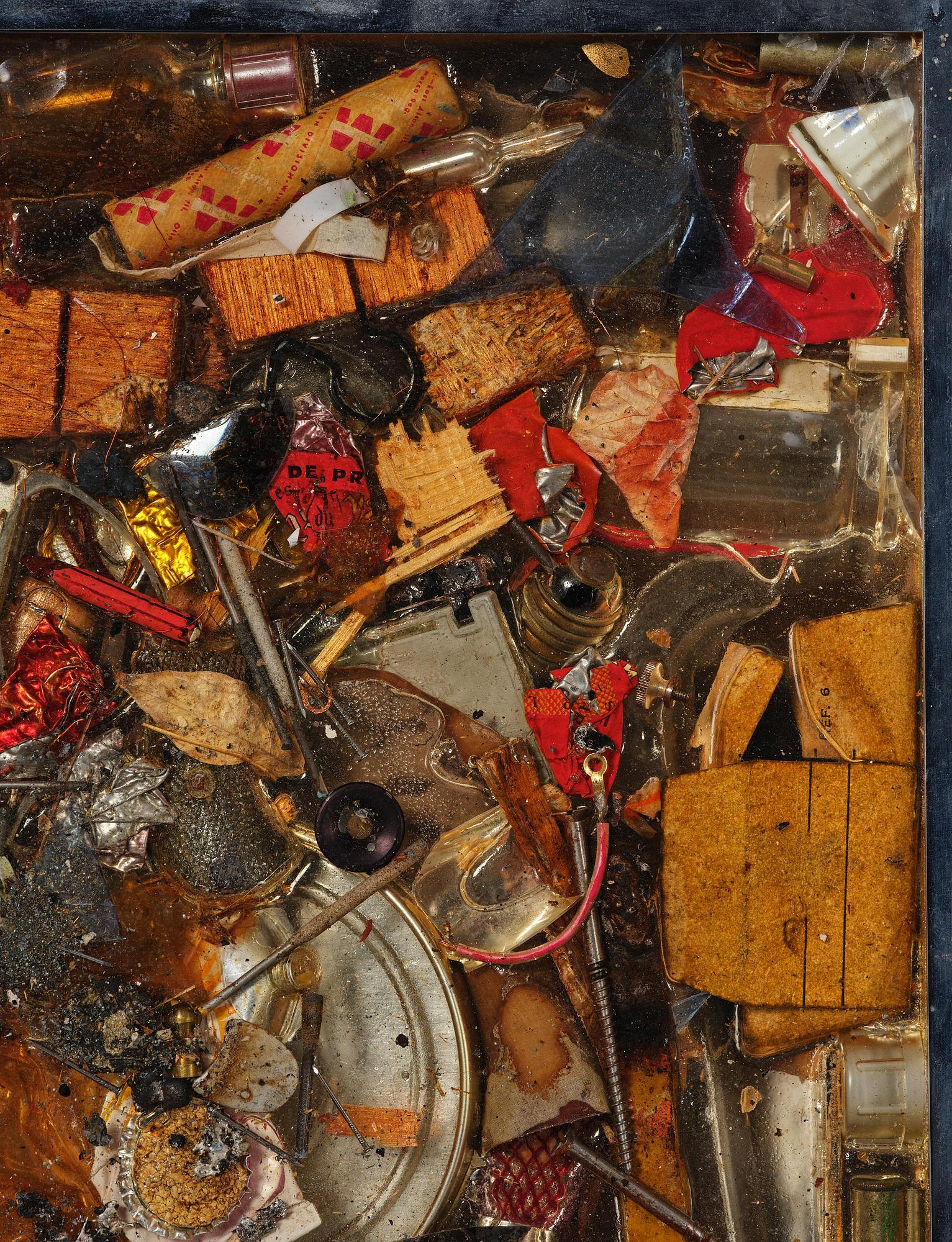 Arman (Armand Pierre Fernandez), "Poubelle d'Atelier".