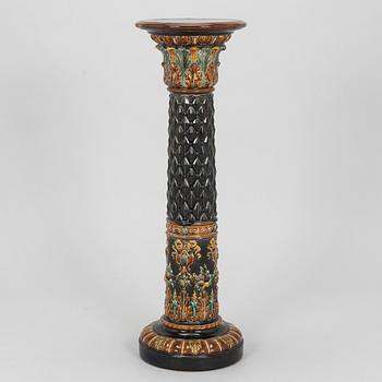 Arabia, a flower stand / pedestal, circa 1900.