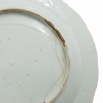 Servisdelar, 13 st, kompaniporslin, Kina, Qingdynastin, Qianlong (1736-95).