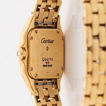 Cartier, Panthere, wristwatch, 21,5 x 21,5 (30) mm.