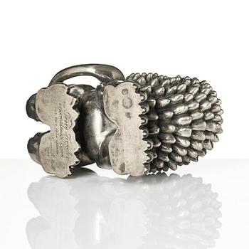 Anna Petrus, a pewter sculpture of a lion, Firma Svenskt Tenn, Stockholm, 1960.
