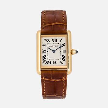 CARTIER, Tank, wristwatch, 25,5 x 25,5 (33,5) mm.