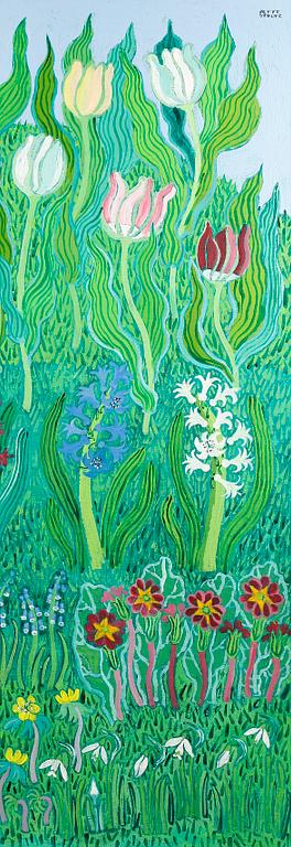 JETTE STOLTZ, olja på duk, sign.