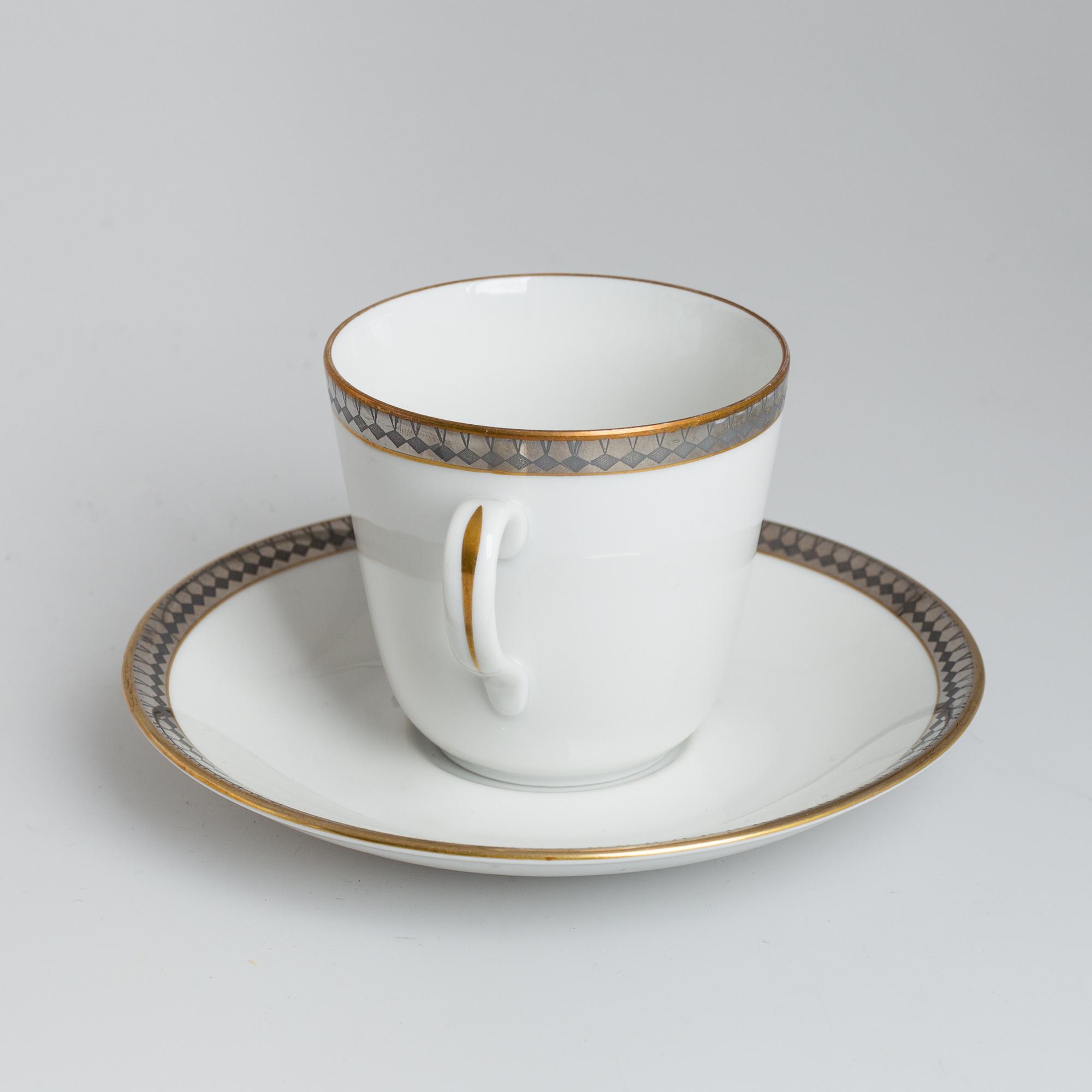 SERVIS, ca 73 delar, "Brilliant", Rörstrand, porslin, 1962.