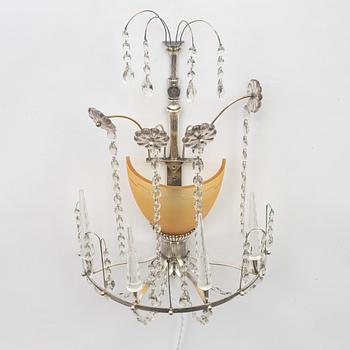 Swedish Grace, vägglampett, Sverige 1920-30-tal, från Restaurang Hasselbacken, Stockholm.