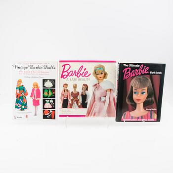 Books 3 pcs, including "Barbie a Rare Beauty" by Sandra Holder, FW Media 2010.