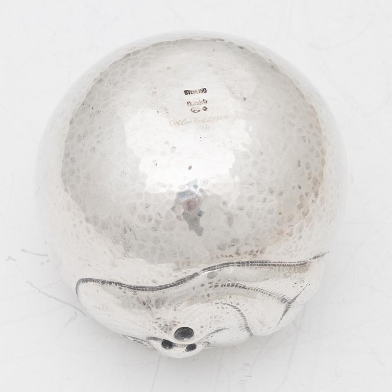 Olle Ohlsson, tumlare, sterling silver, Stockholm 1998.