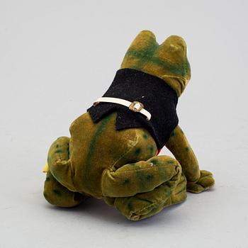 A Toy figure, "Frog Ball", Steiff, Germany, approximately in 1956.