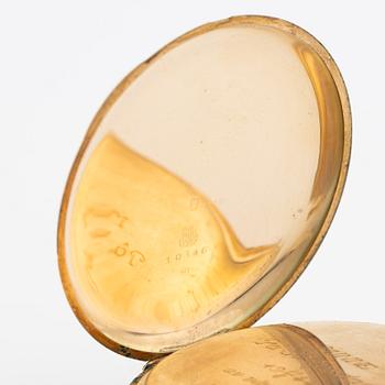 Central, pocket watch, hunter, 50 mm.