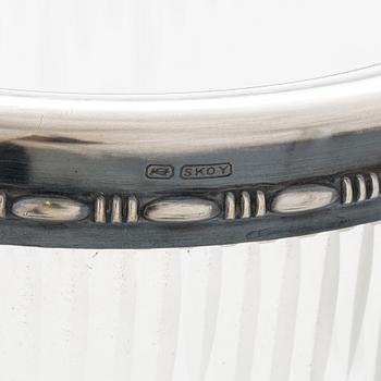 Yrjö Rosola, maljakko, malli 7003, Karhula-Iittala Lasitehdas 1940-luku.
