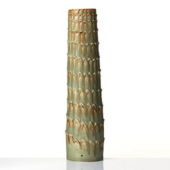 Carl-Harry Stålhane, a unique stoneware floor vase, Rörstrand 1949.