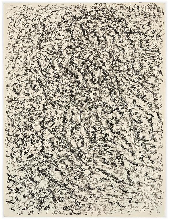 Henri Michaux, "Dessin mescalinien".