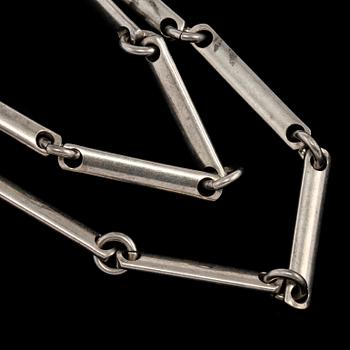 COLLIER, sterlingsilver, Alton, Falköping, 1974. Vikt 60 g.