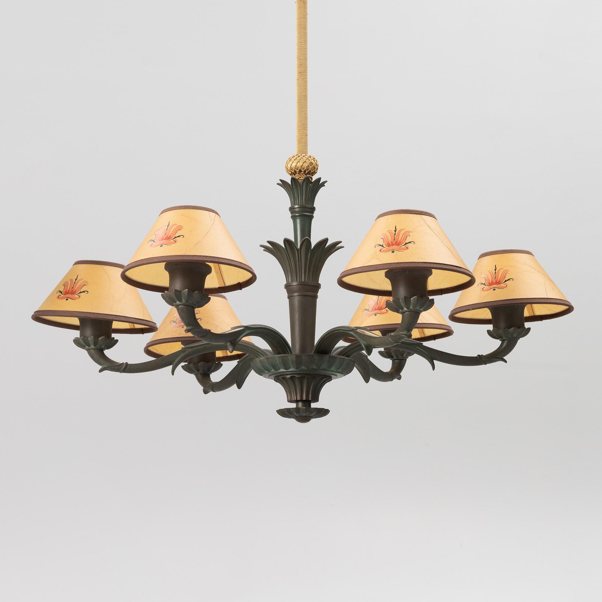 Ceiling lamp, Swedish Grace, 1920s/30s.