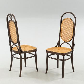 A diningroom furniture set of 7 pieces by Thonet from the second half of the 20th century.