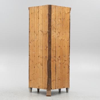 Corner cabinet, 19th century.