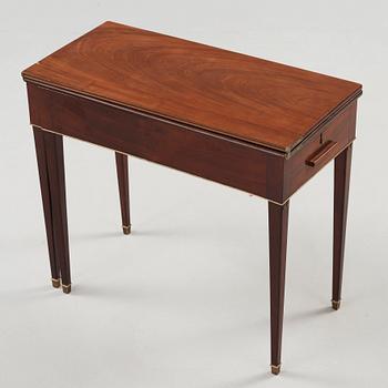 SPELBORD, av Carl Gustaf Foltiern (mästare i Stockholm 1804-1829). Sengustavianskt.