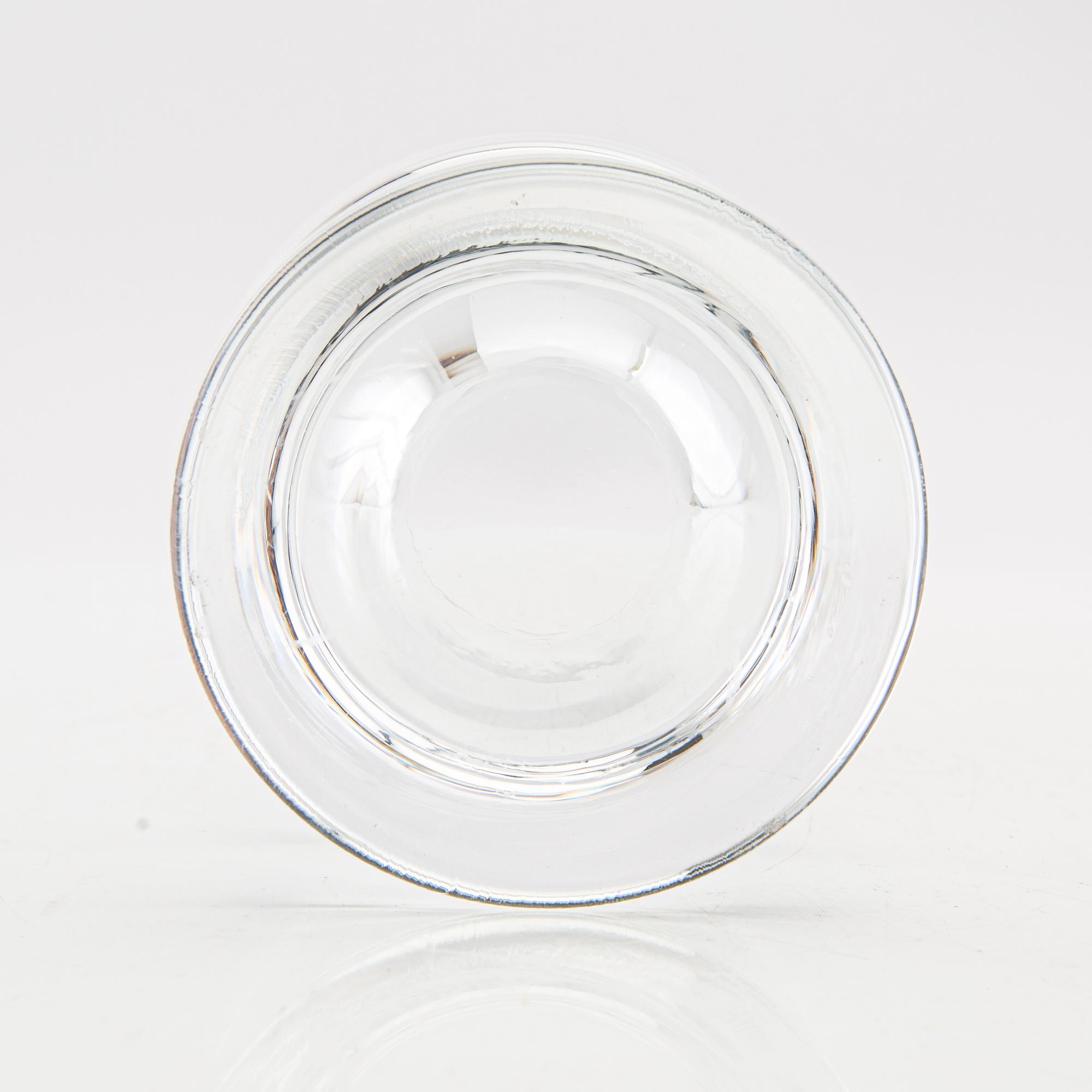 Signe Persson-Melin, servis 69 dlr "Porter" Kosta Boda sent 1900-tal.