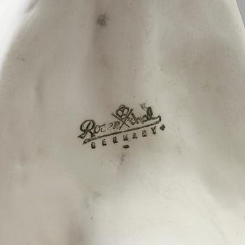 A porcelain sculpture by Albert Hinrich Hussmann, Rosenthal.