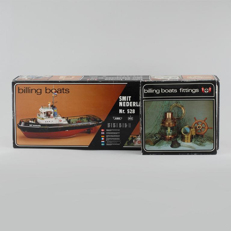 A model ship, Billing Boats, Denmark, second half of the 20th century.