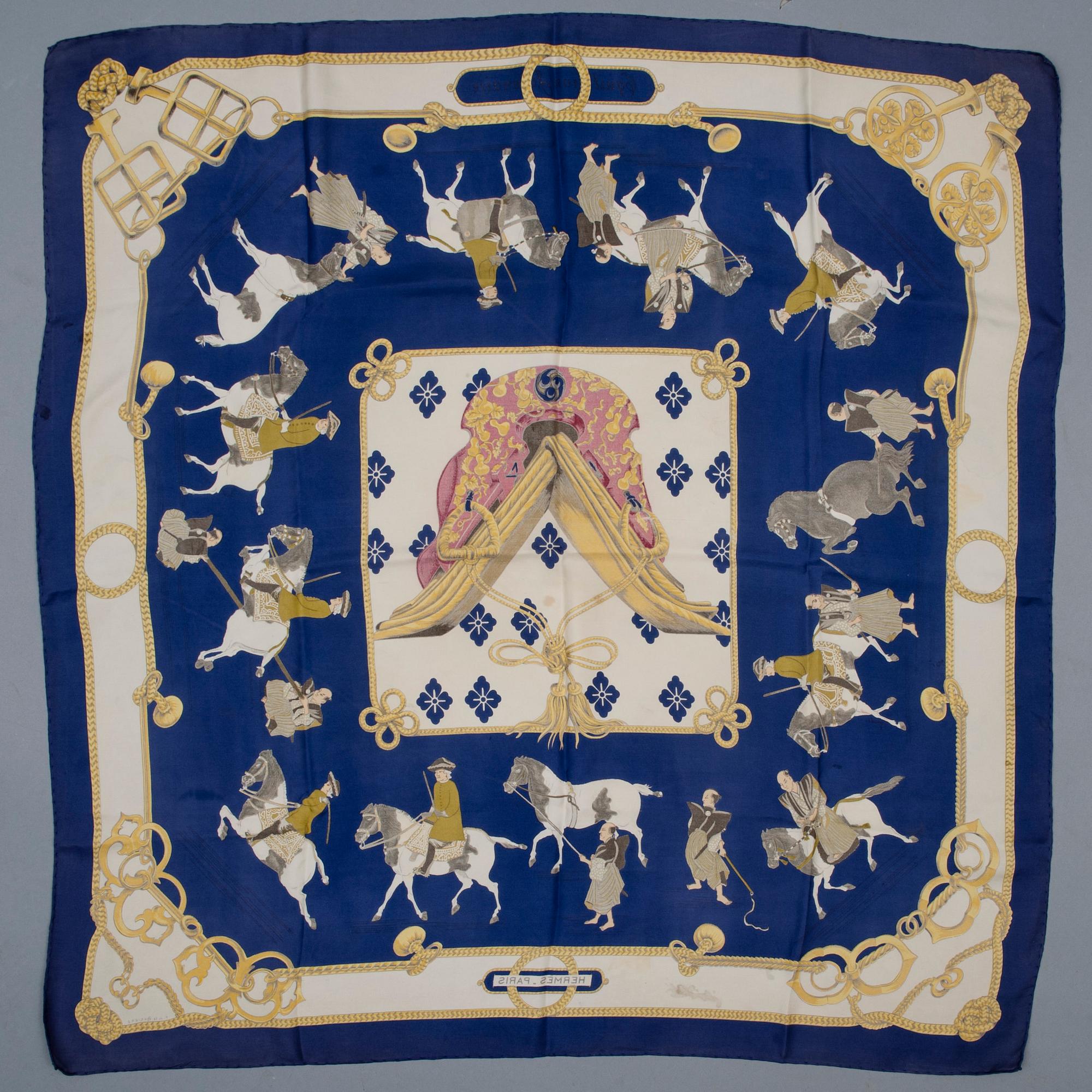 SCARF, "Equitation Japonaise", Hermès.