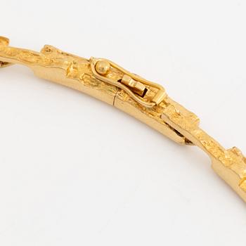 Björn Weckström, necklace, 18K gold, Finland 1977. By Lapponia.