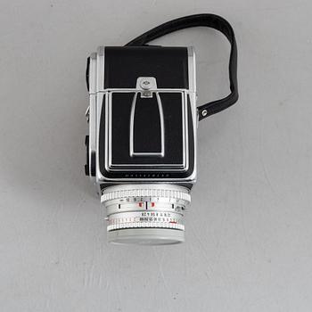 A Hasselblad 500EL camera from Viktor Hasselblad AB, Sweden, 1970's.