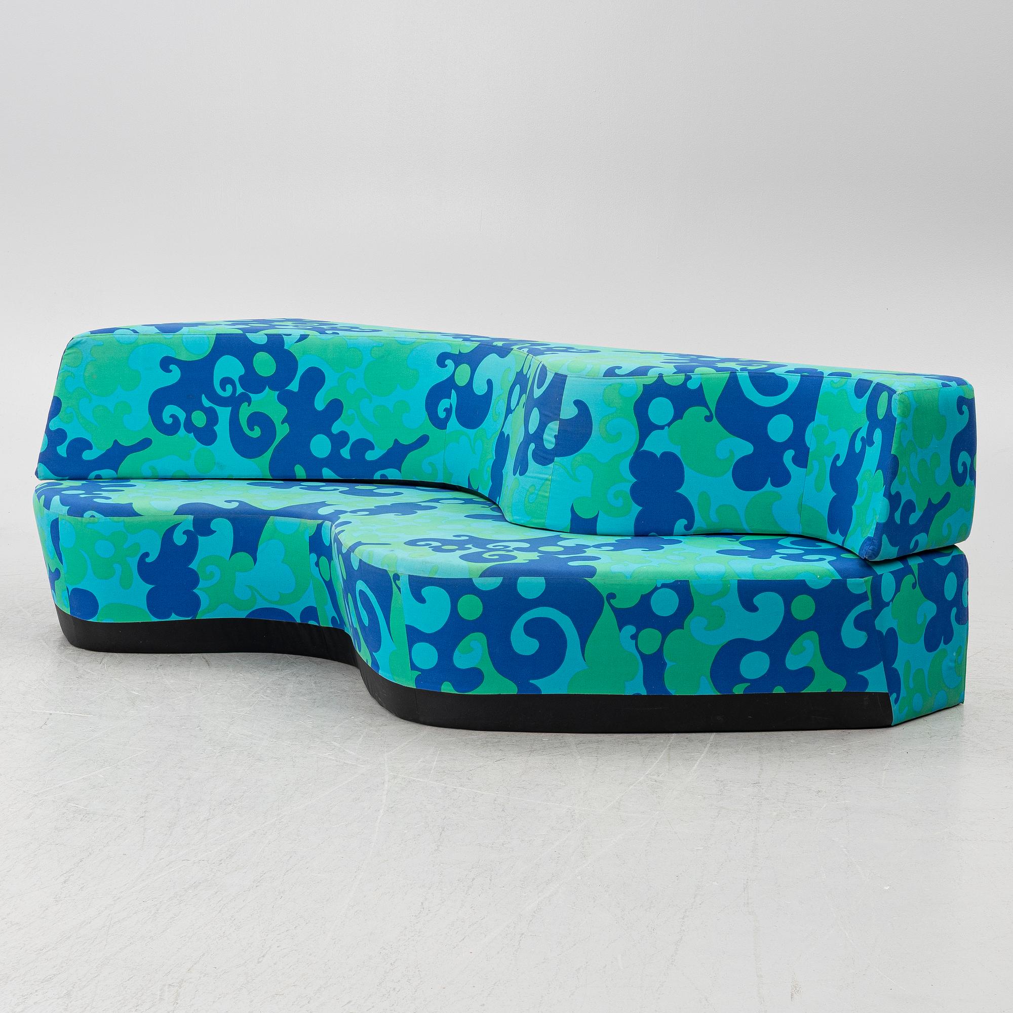 Folke Müller, sofa, "Sittvila 301", Celluloidindustri AB, Gislaved 1960s.