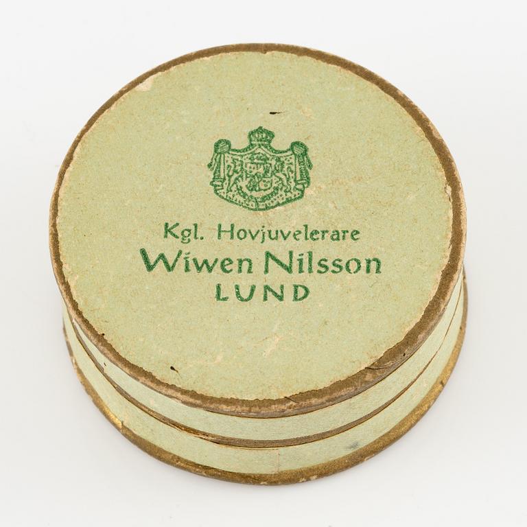 Wiwen Nilsson, a pair of cufflinks, sterling silver, Lund 1958.