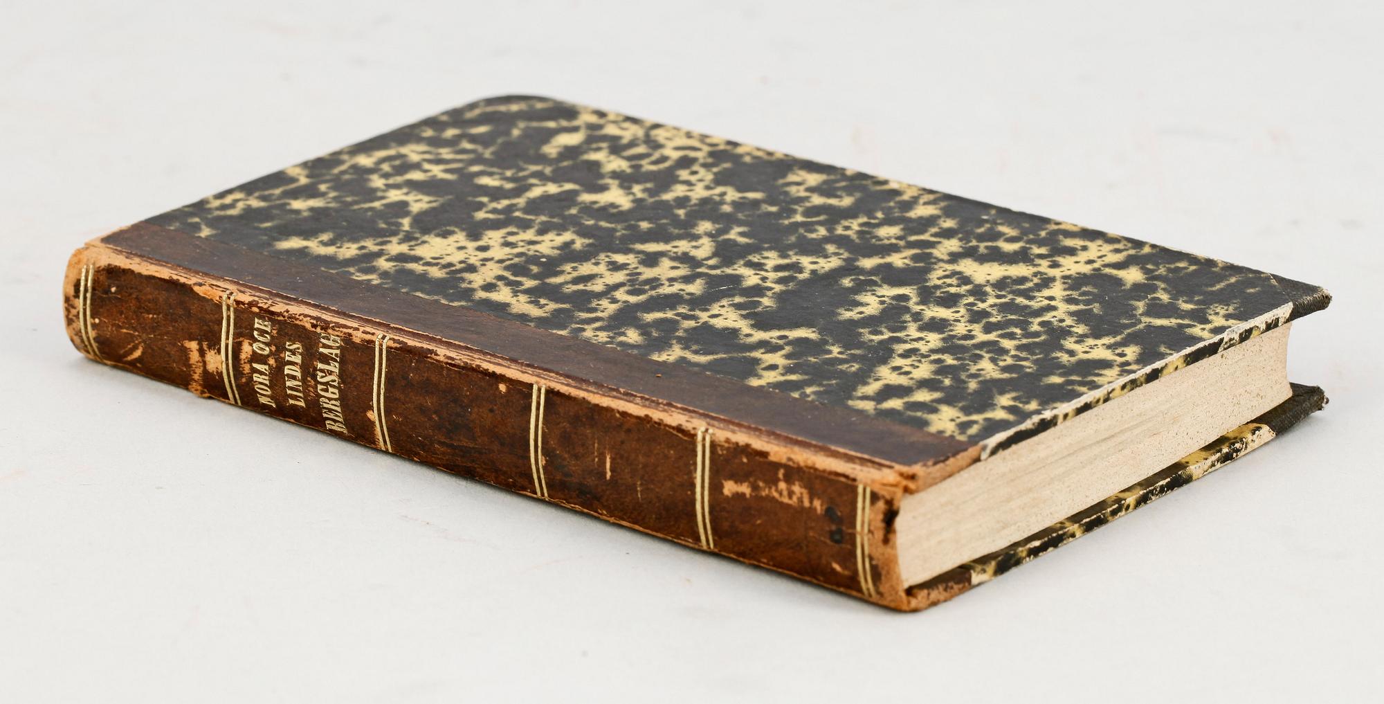 BOK, I-II i en vol, "Försök til en Beskrifning öfwer Nora och Lindes Bergslagers Fögderi..." av P. Mozelius, Örebro 1791.