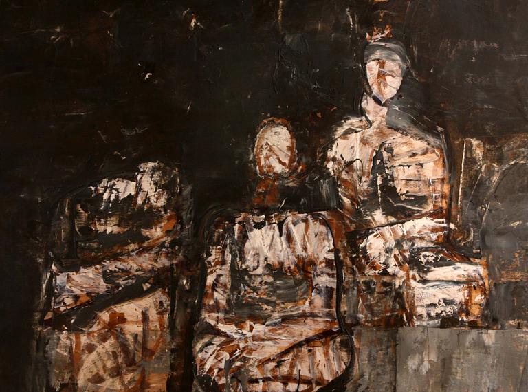 FRANCOIS JOUSSELIN, olja på duk, sign och dat 1963.