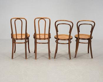STOLAR, 4 st, bl a Thonet. 1900-talets första hälft.