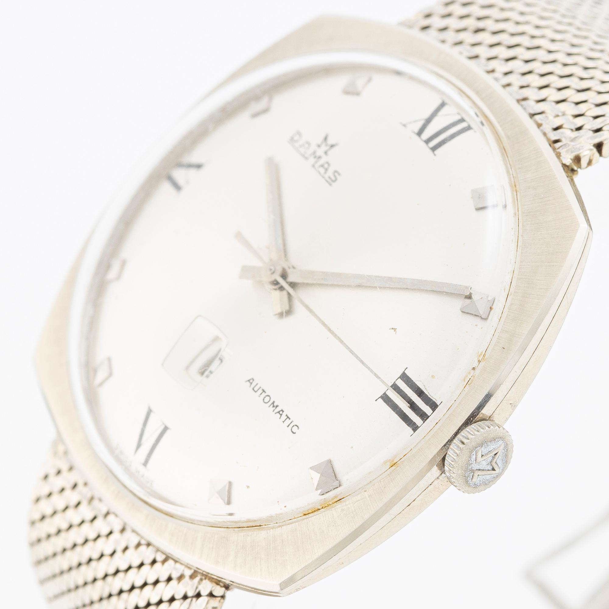 Ramas, armbandsur, 18K guld, 34 mm.