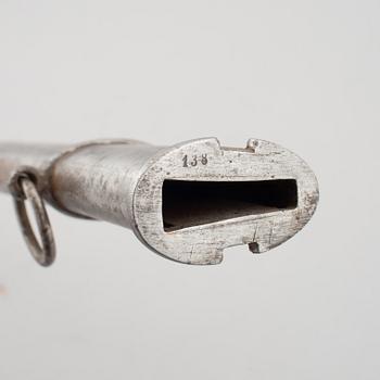 Sabre, Swedish, m/1825 for hussars, with scabbard.