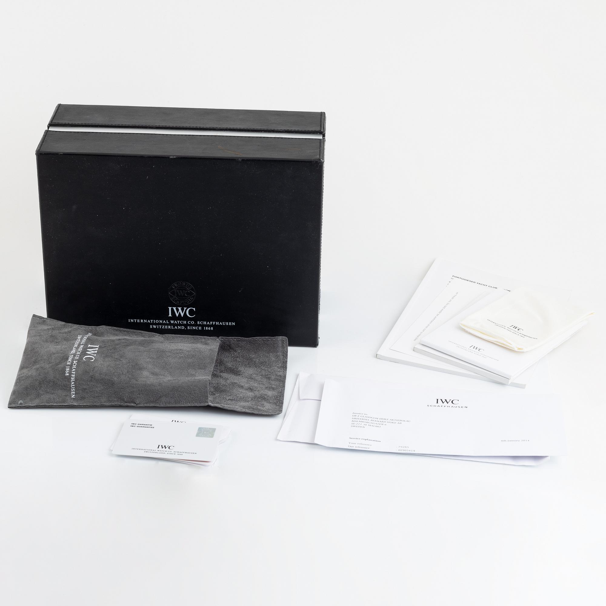 IWC, Portugieser, Yacht Club, kronograf, armbandsur, 45,5 mm.