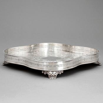 SALVER, nysilver, England, 1900-talets andra hälft.