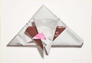 YRJÖ EDELMANN, öithograph in colours, 1991, stamped signature EA VI/XX.