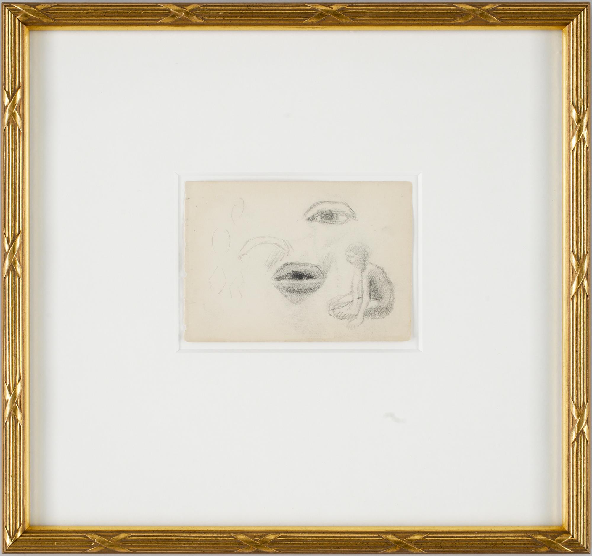 HELENE SCHJERFBECK, blyertsskisser, 10 st.