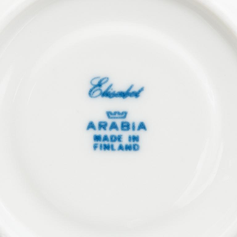 KAHVIKUPPEJA, 12 paria, "Elisabet", Arabia, 50/60-luku.