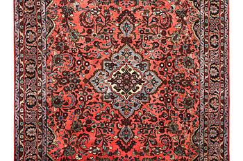 A Mehraban rug, c. 283 x 200 cm.