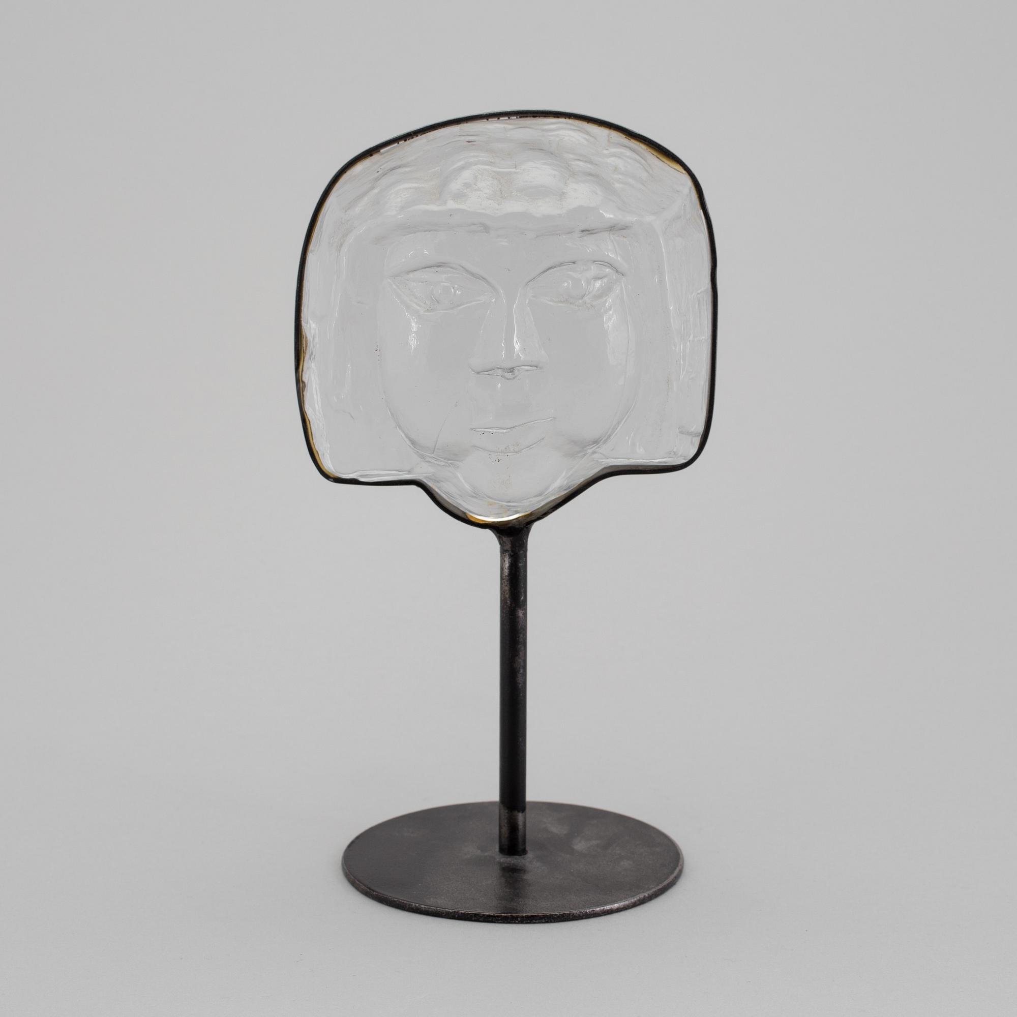 ERIK HÖGLUND, Skulptur, Glas, osignerad.