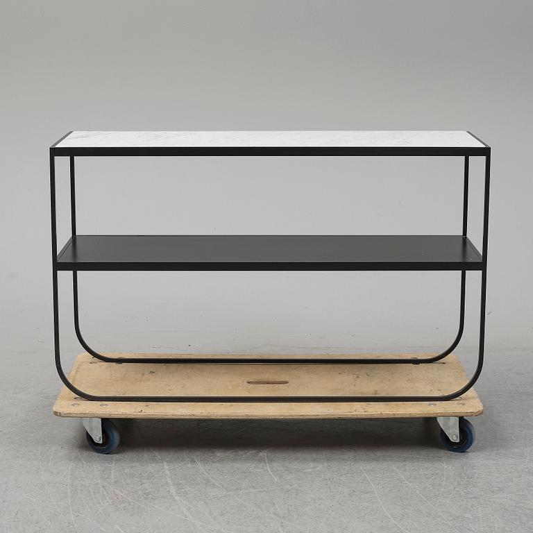 Mats Broberg & Johan Ridderstrål, a marble top 'Tati Console 120', Asplund.