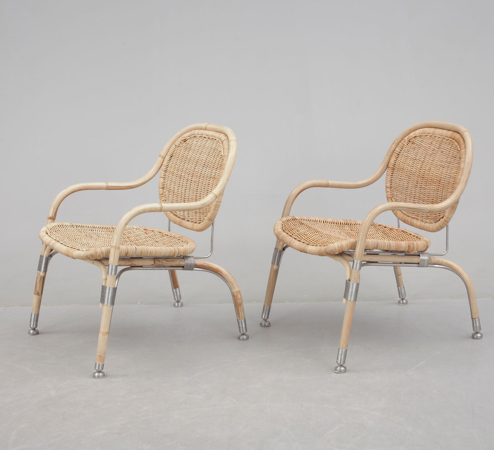 FÅTÖLJER, ett par, Mats Theselius för IKEA PS, 2000-tal.