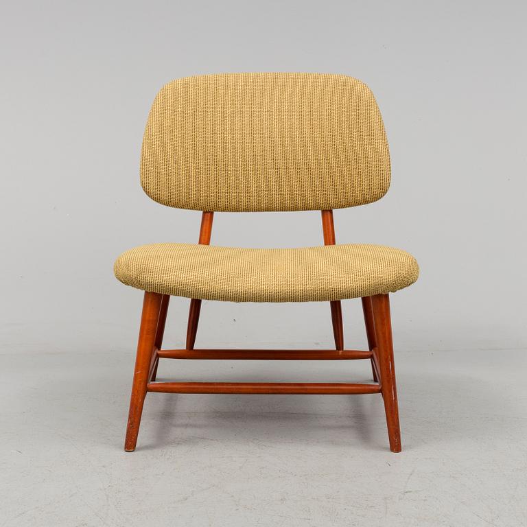 ALF SVENSSON, fåtölj, "Teve", Ljungs Industrier, Bra Bohag, 1950-tal.