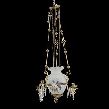 TAKAMPEL, flussglas, oscariansk, 1800-talets andra hälft.