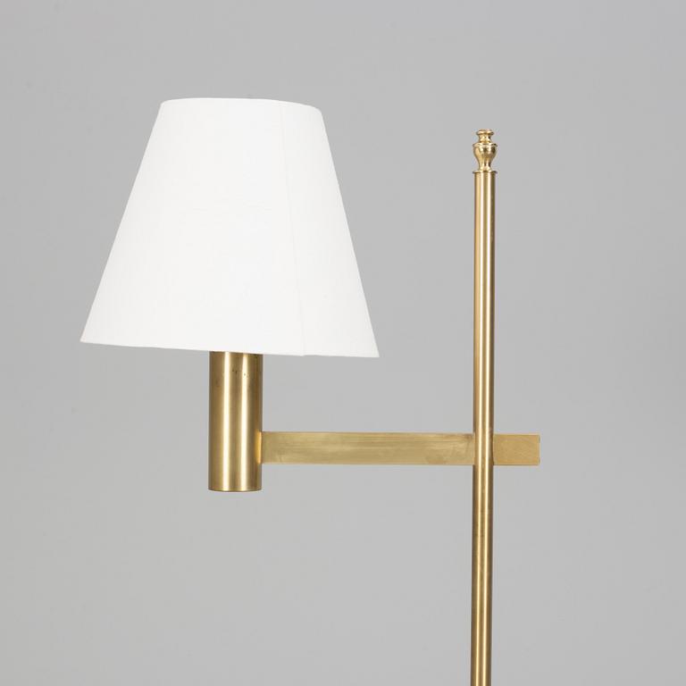 A brass standard light from ÅI, Norway, second half of the 20th Century.