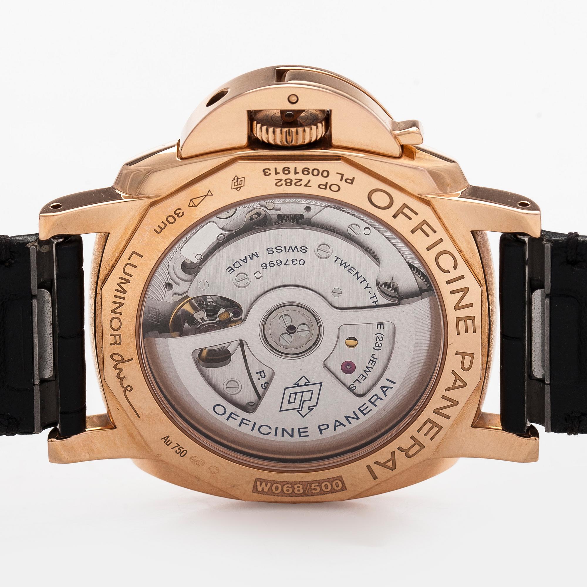 Panerai, Luminor Due, rannekello, 38 mm.